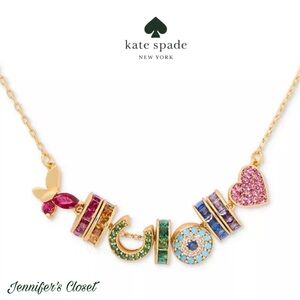 KATE SPADE NECKLACE NWT / Rainbow Joy Charm Necklace